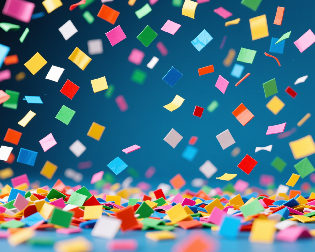Buntes Konfetti