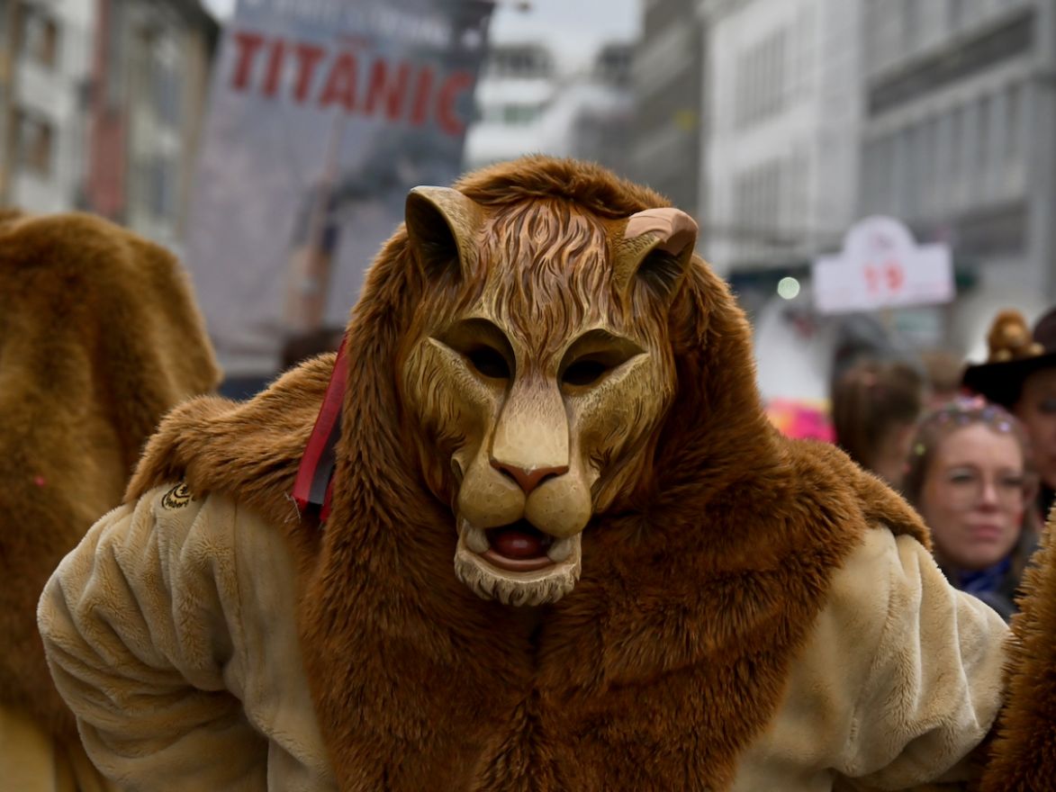Unsere Lewenbercher bei der Buurefasnacht in Winterthur