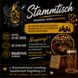 Einladung zum geselligen Stammtisch