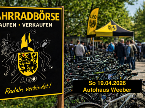 🚲 Einladung zur Fahrradbörse "Leonberger Frühlingstage”! 