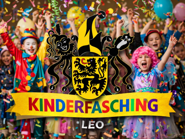 🎉👑 Einladung zum großen Kinderfasching des 1. Karnevalverein Leonberg! 👑🎉