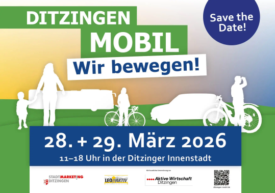 🚲 Einladung zur Fahrradbörse & Verpflegungsstand bei “Ditzingen Mobil”!